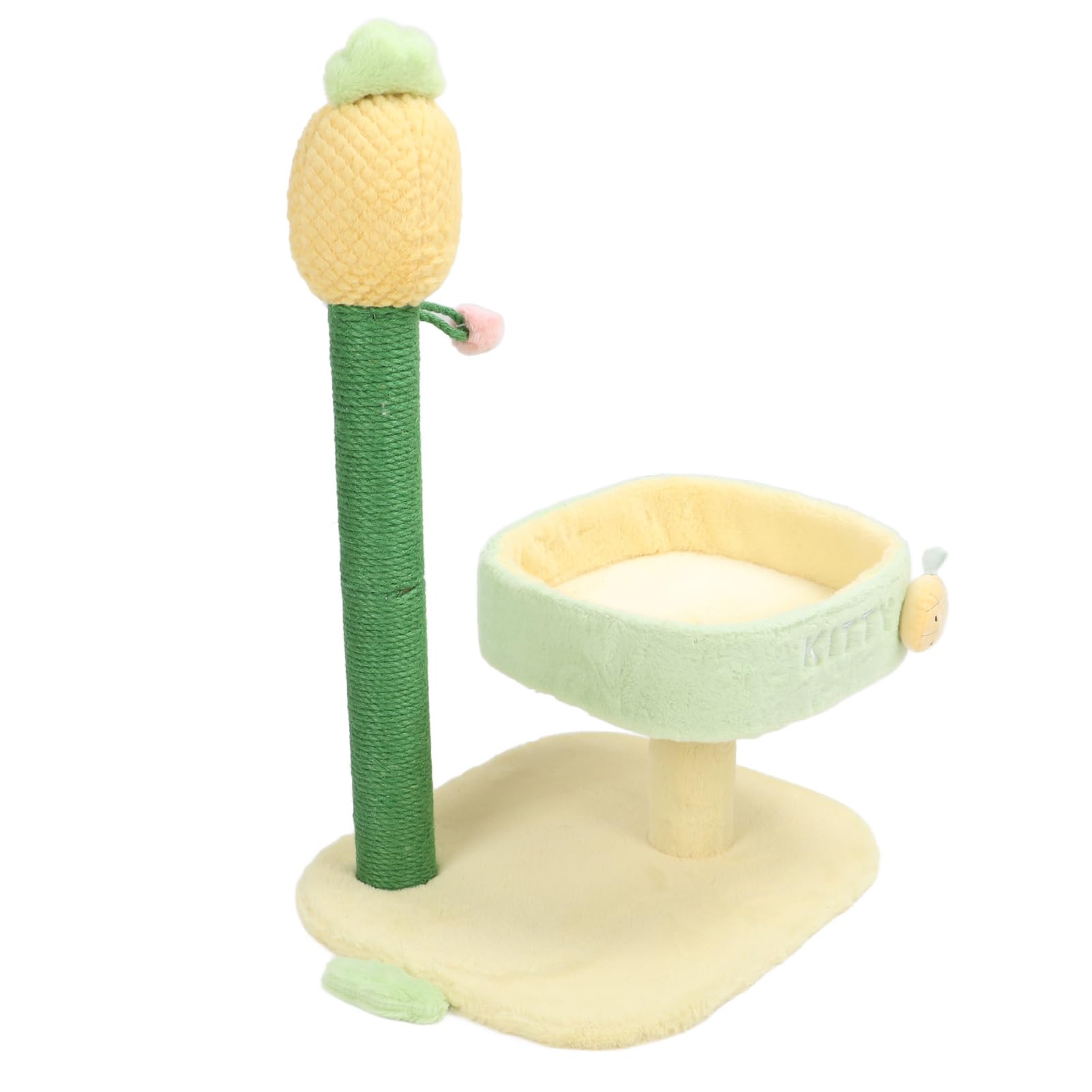 VGEBY Rascador de gatos de varios pisos con rascador de sisal, cama suave, ideal para gatos domésticos y espacios pequeños (estilo 1)
