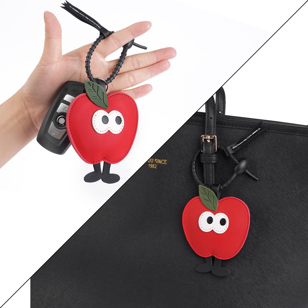 AXFEE Lanyard With Card Holder, Cute Creative PU Leather Keychain, Portable Cartoon Carrot Protector With Detachable Lanyard, Suitable For Men Women - View #2