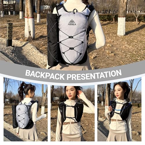 Mochila Deportiva Ligera con Hidratación para Trekking miniatura 6