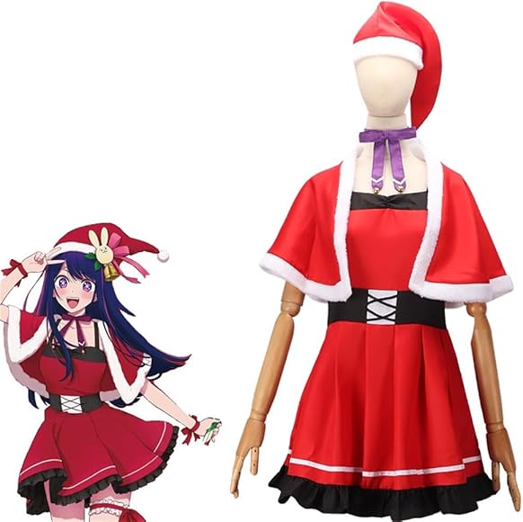 Amazon.co.jp: [HEIQI] 推しの子 星野アイ コスプレ衣装 ウィッグ付き 
