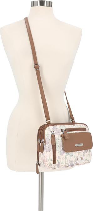 MultiSac Zippy Triple Compartment Crossbody Bag
