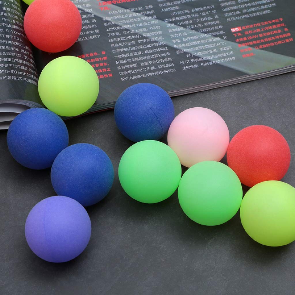 100 PCS Mixed Color Ping Pong Ball Table Tennis Balls for Party Game