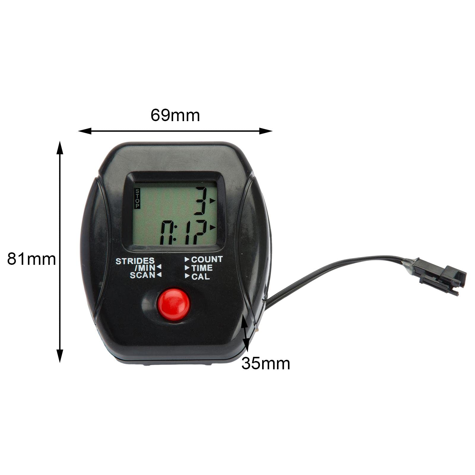 Multipurpose Monitor Speedometer Stationary Bike Riding Replacement for Stair Climbing Machine Exercise Counter Measurement Computer