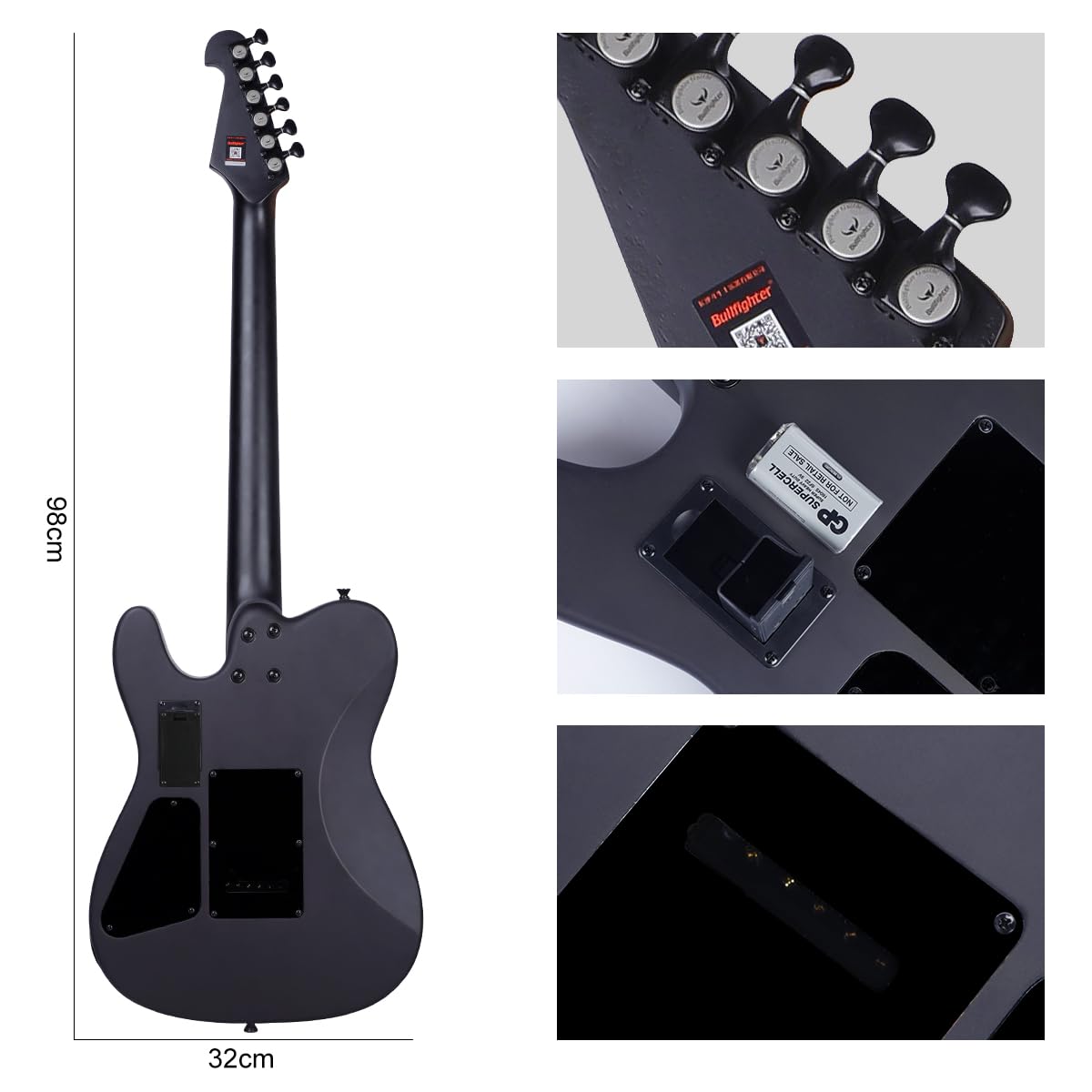 Amazon | Bullfighter サイレントギター アコースティックギター