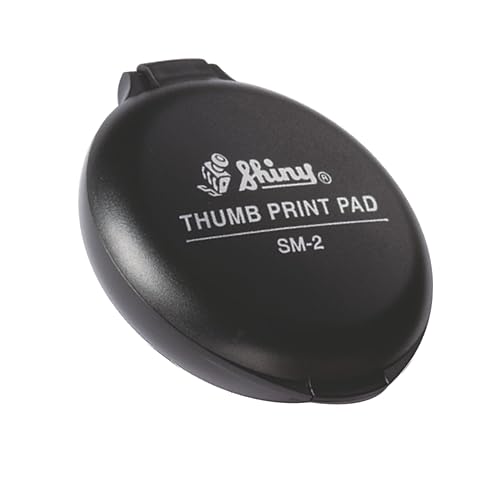 Miniatura 3 de Shiny 0940305-10 Almohadilla de huella dactilar y huellas dactilares sin tinta (paquete de 10)