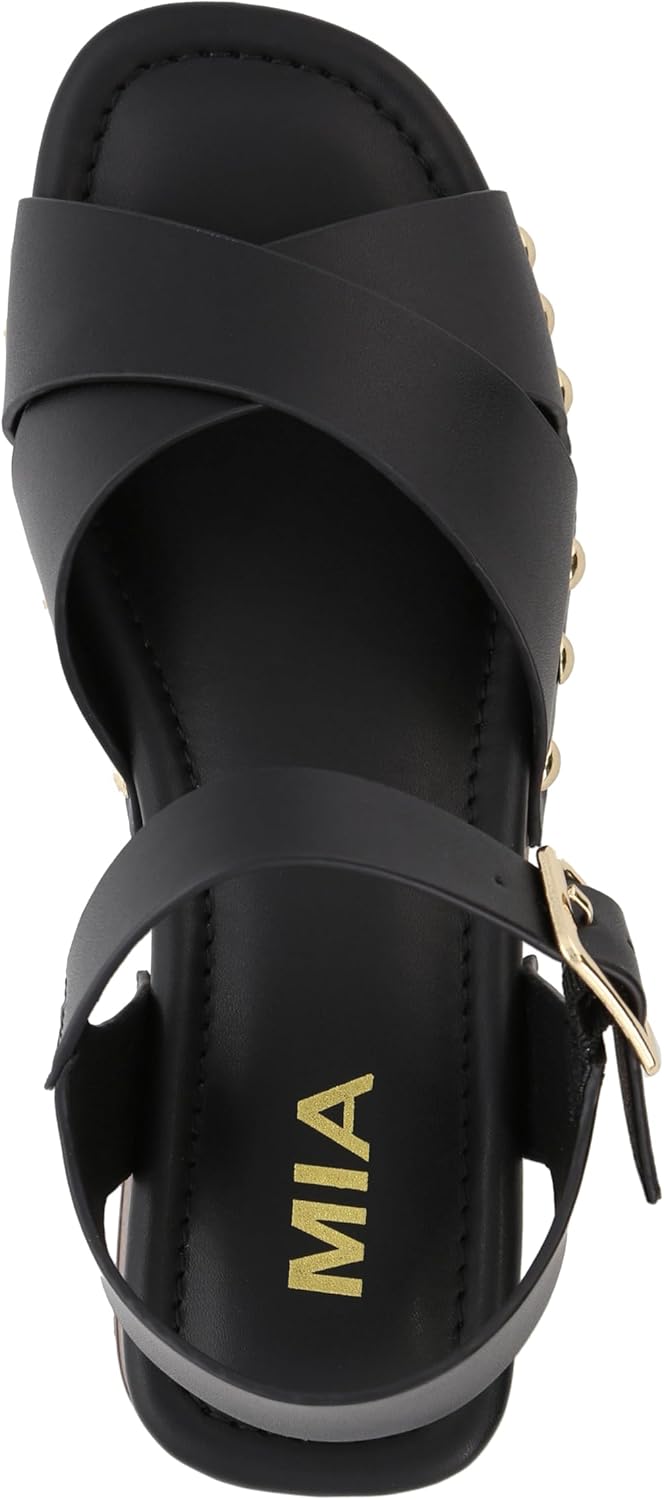 MIA Women's Finna Crossover Strap Platform Sandals - Image 4