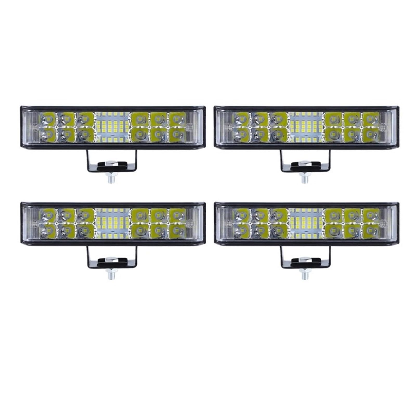 Faros de carretera moto con luz LED antiniebla blanca DRL de alta penetración 7