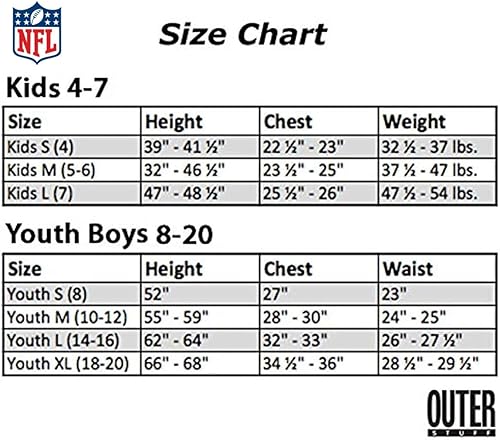 Miniatura 5 de NFL Kids Youth 8-20 - Camiseta de manga larga con logotipo del equipo desgastado, con licencia oficial
