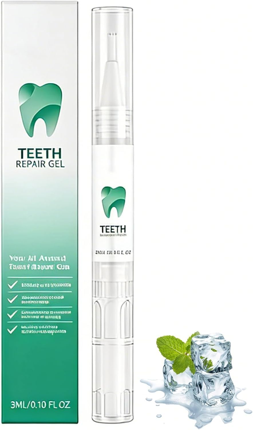 2pcs Teeth Repair Gel, Gum Daily Care Teeth Stain Removal Essence Pen