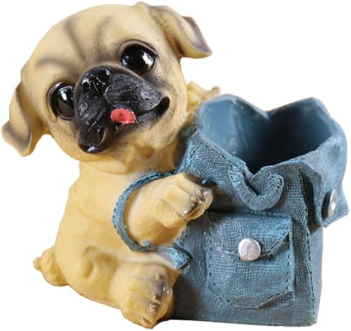 Miniatura 3 de Yooce Portalápices para cachorros y perros, organizador de escritorio para mascotas, chihuahua