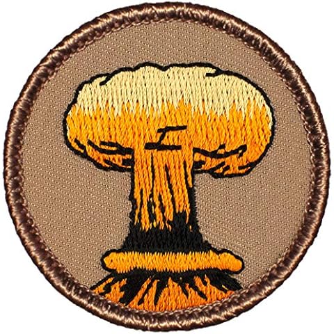 Atomic Explosion Patrol Patch - 2" Round! Cover