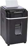Amazon Basics 200-Sheet Auto Feed Micro-Cut Paper Shredder with Pullout Basket(Previously AmazonCommercial Brand)