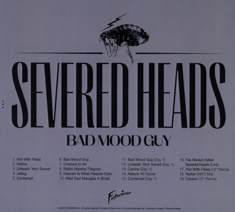 セヴァード・ヘッズ　Bad Mood Guy　Severed Heads　CD Bad Mood Guy: Severed Heads: Amazon.ca: Music