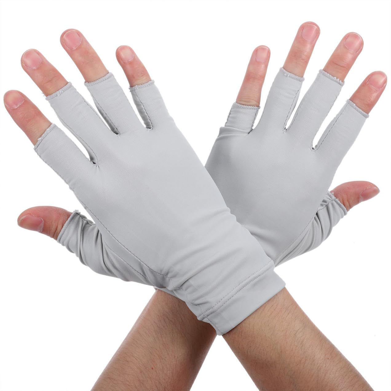 Healeved 4paare Uv-schutz Manikürehandschuhe Für Nägel Fingerlose Atmungsaktive Gel-nagelhandschuhe Aus Hochwertigem Material Für Maximalen Komfort Und Schutz Vor Uv-strahlen Für