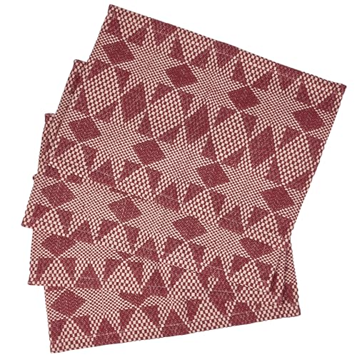Primitives by Kathy Red Stars Placemat Set 118506