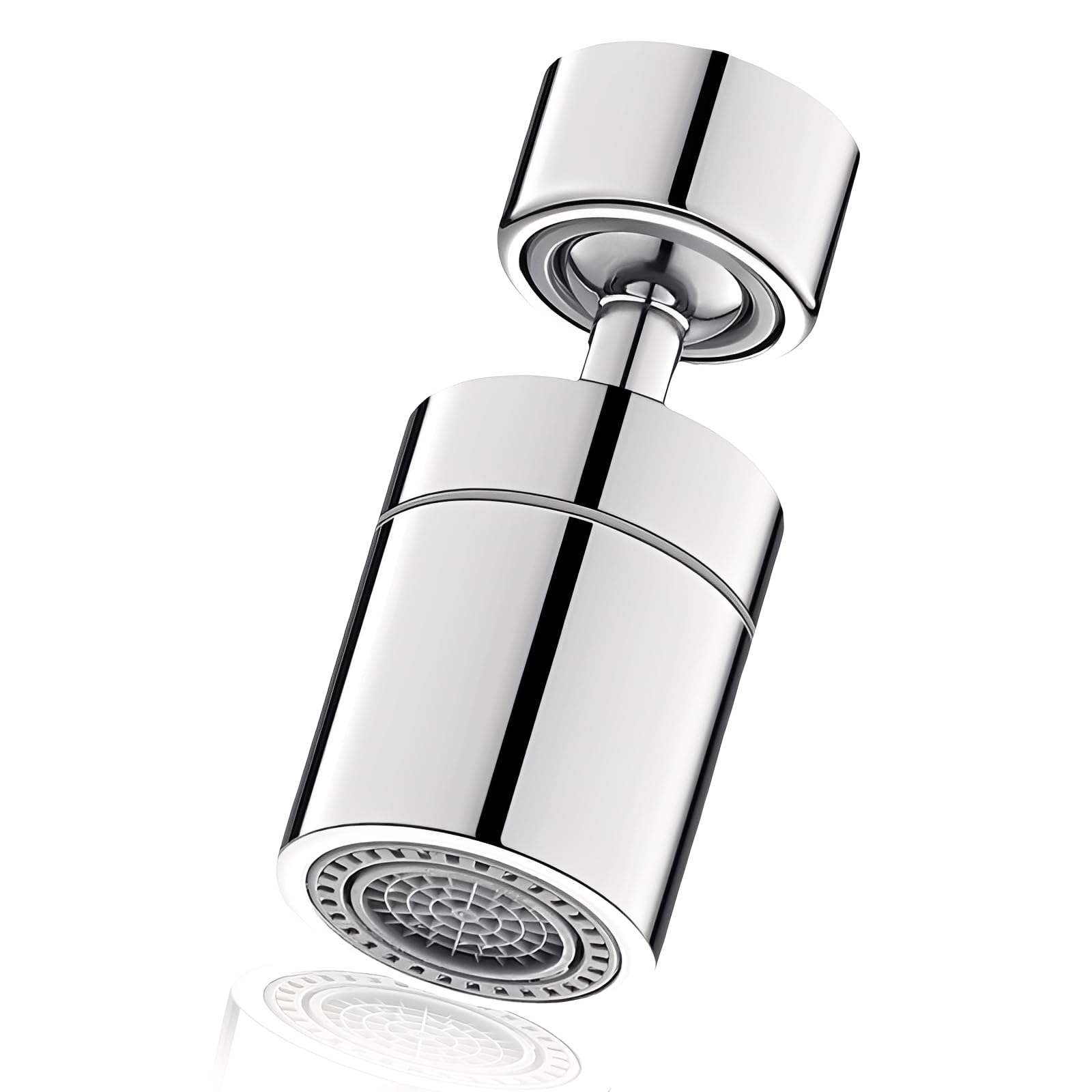 Kitchen Tap Aerator, Durable 360 ° Swivel Faucet Aerator, Adjustable Dual Function Kitchen Tap Spray Head Adapt for M22-M24 Taps Sprayer Attachment for Kitchens Sink, for Home, Bathroom Use