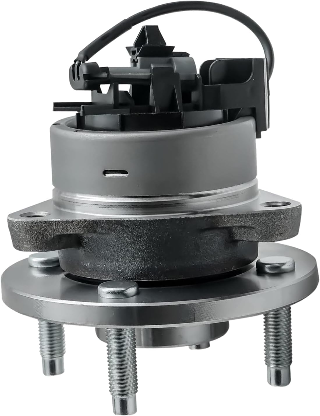 Detroit Axle - 4pc Front and Rear Wheel Bearing and Hubs for 2005-2010 Chevrolet Cobalt, 2003-2007 Saturn Ion, 2007-2010 Pontiac G5, 2005-2006 Pursuit 4 Lugs w/ABS