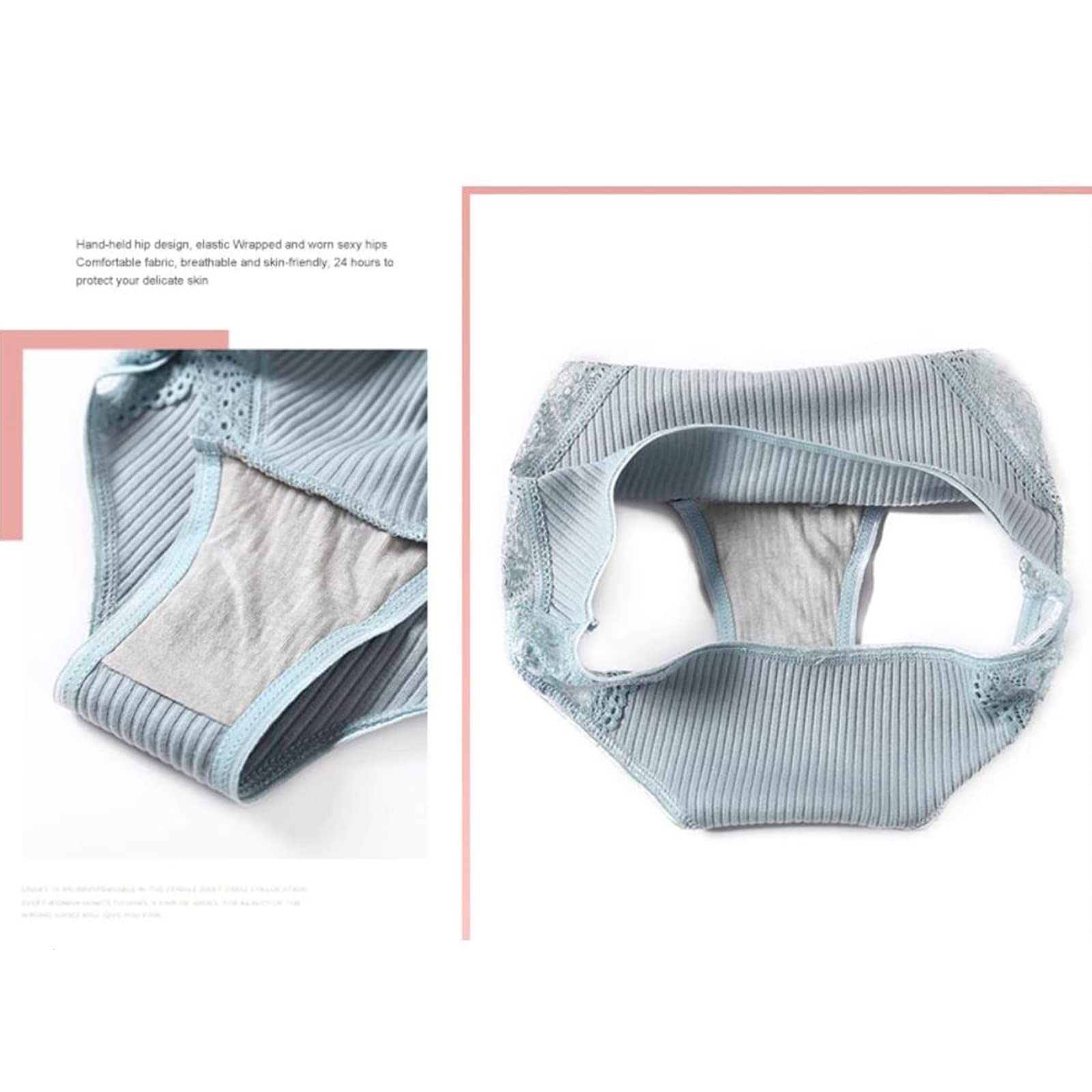 Ropa interior de 3 piezas/conjunto de bragas de algodón para mujer, ropa interior de tiro bajo, ropa interior de retazos, ropa interior suave para mujer, conjunto de lencería 10, XL, 3 piezas