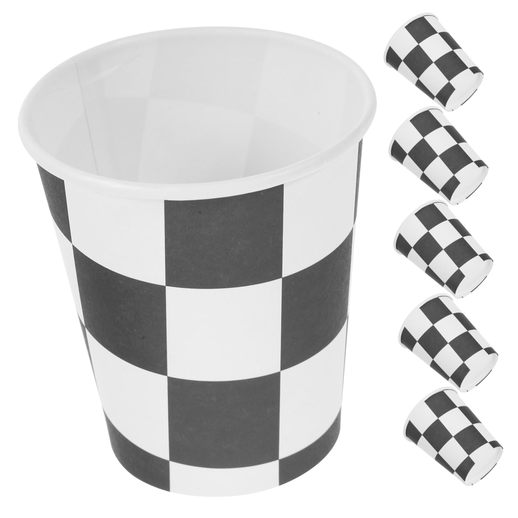 ibasenice Lot De 5 Gobelets en Papier pour Fêtes De Course Banquets pour Collègues Et 20 Pièces X 5
