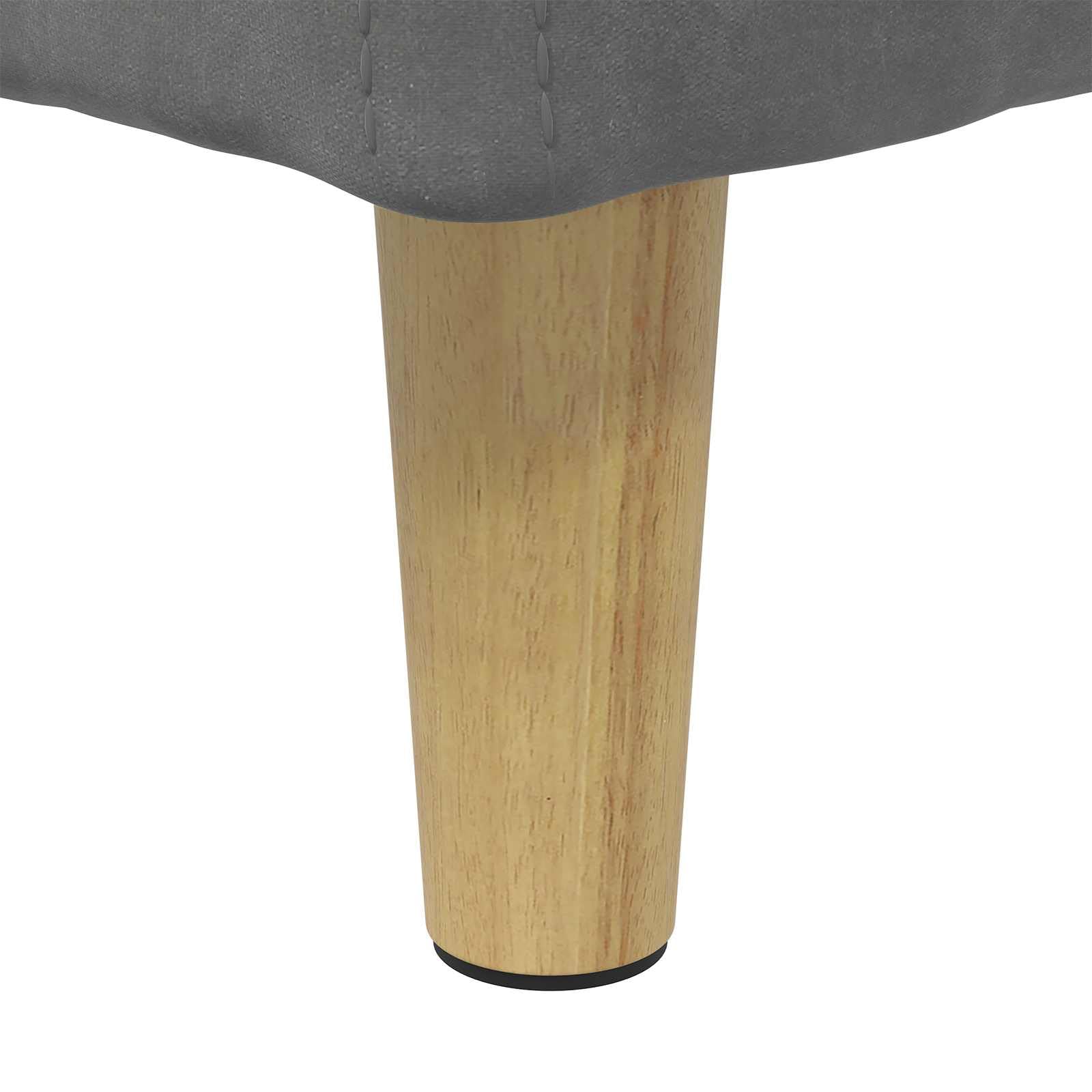 Taburete con espacio de almacenamiento, terciopelo, 40 x 40 | Tapicería de terciopelo con tapa plegable para dormitorio y sala de estar. Las patas estables ofrecen una capacidad de carga