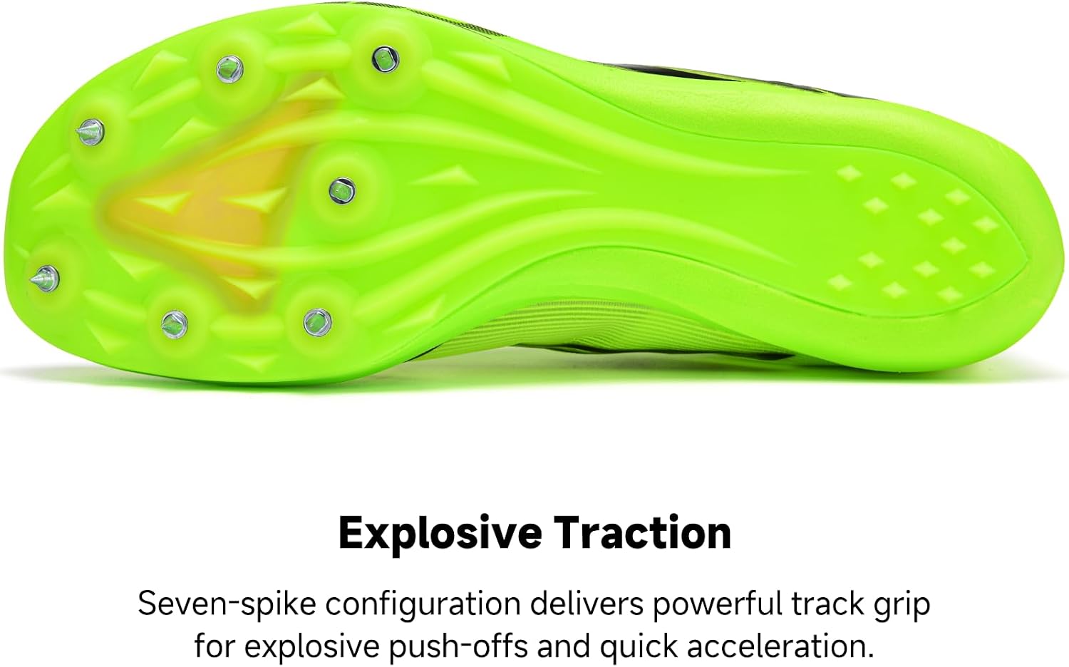 Track and Field Spikes Shoes Men Women Full Length Carbon Plate Running Shoes with Air Cushion Track Race Jumping Sneakers Professional Running Track Spikes Shoes