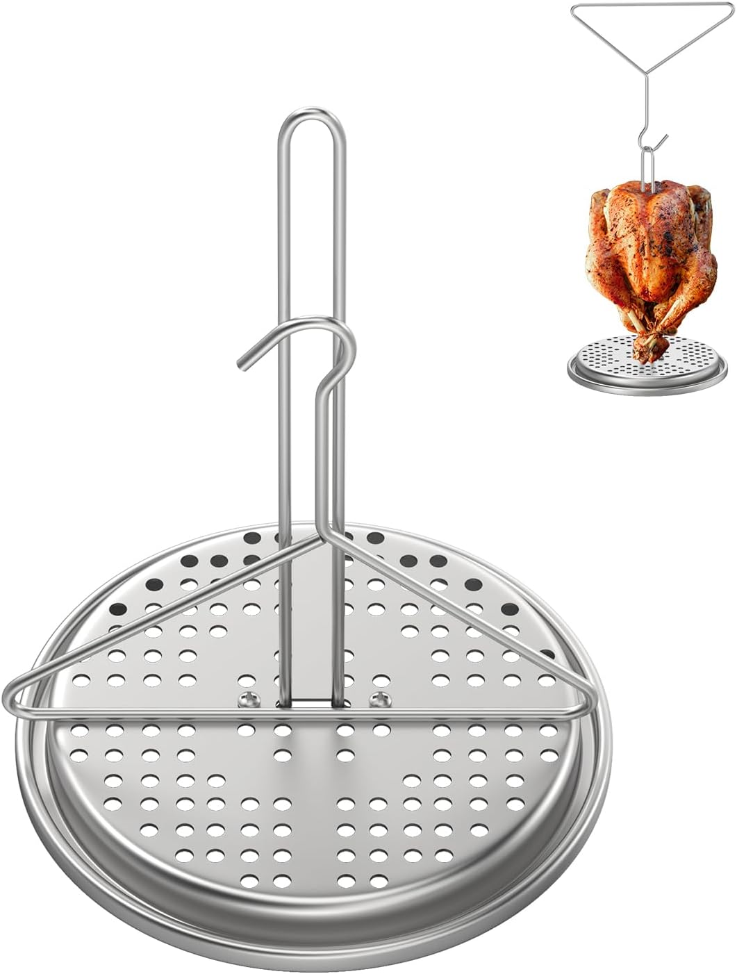BMMXBI Turkey Chicken Fryer with Handle Lifter Hook Kit