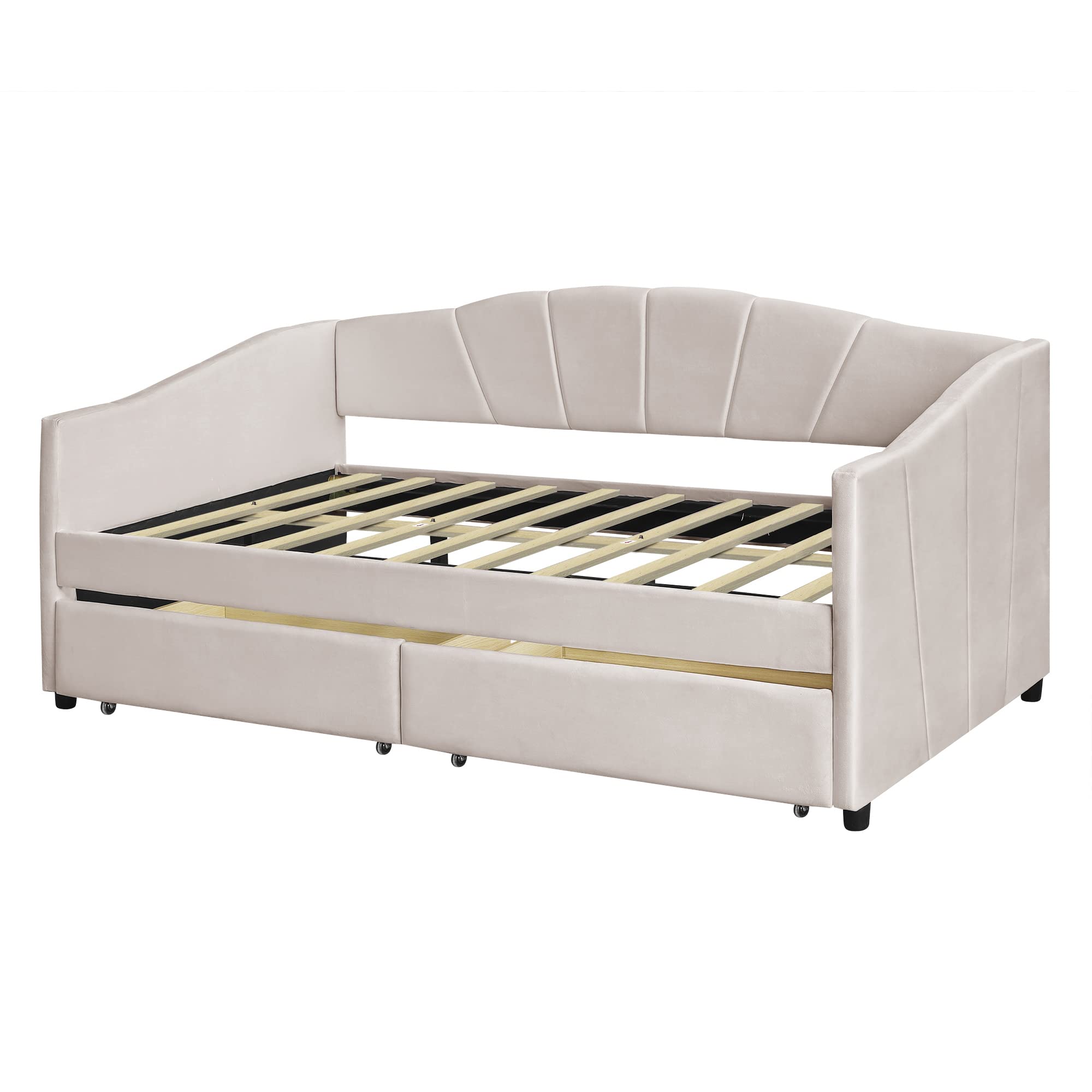 Amazon.com: Harper & Bright Designs Upholstered Daybed with 2