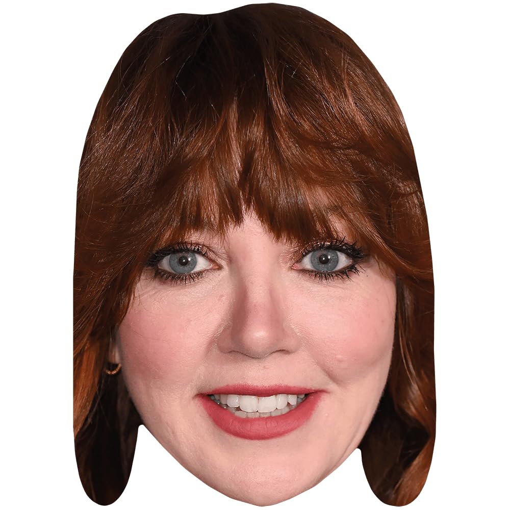 Diane Morgan (Make Up) Celebrity Mask, Flat Card Face, Fancy Dress Mask