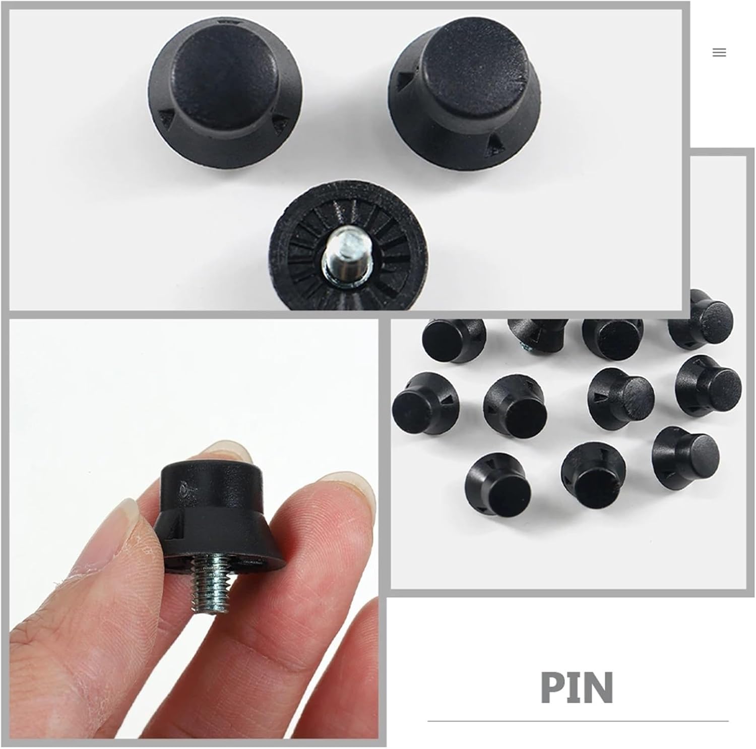 Football Boot Studs 36pcs Football Spikes - Anti-Slip Studded Screw for Running/Golf Training