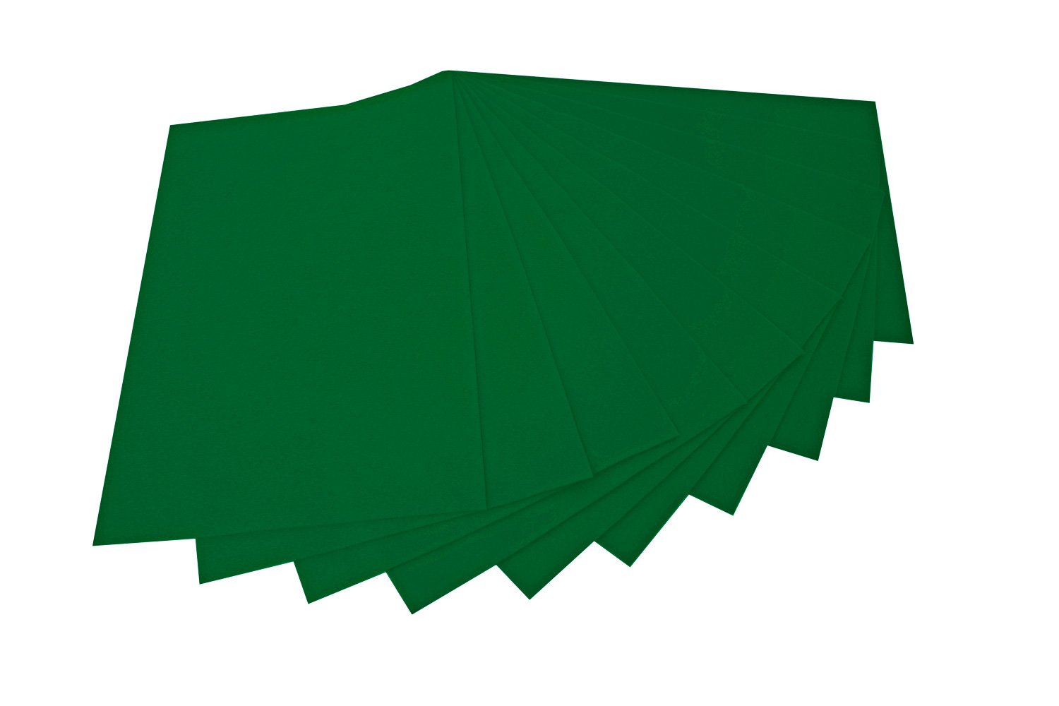 Folia 520458 Craft Felt 20 x 30 cm/10 Sheets Fir Green