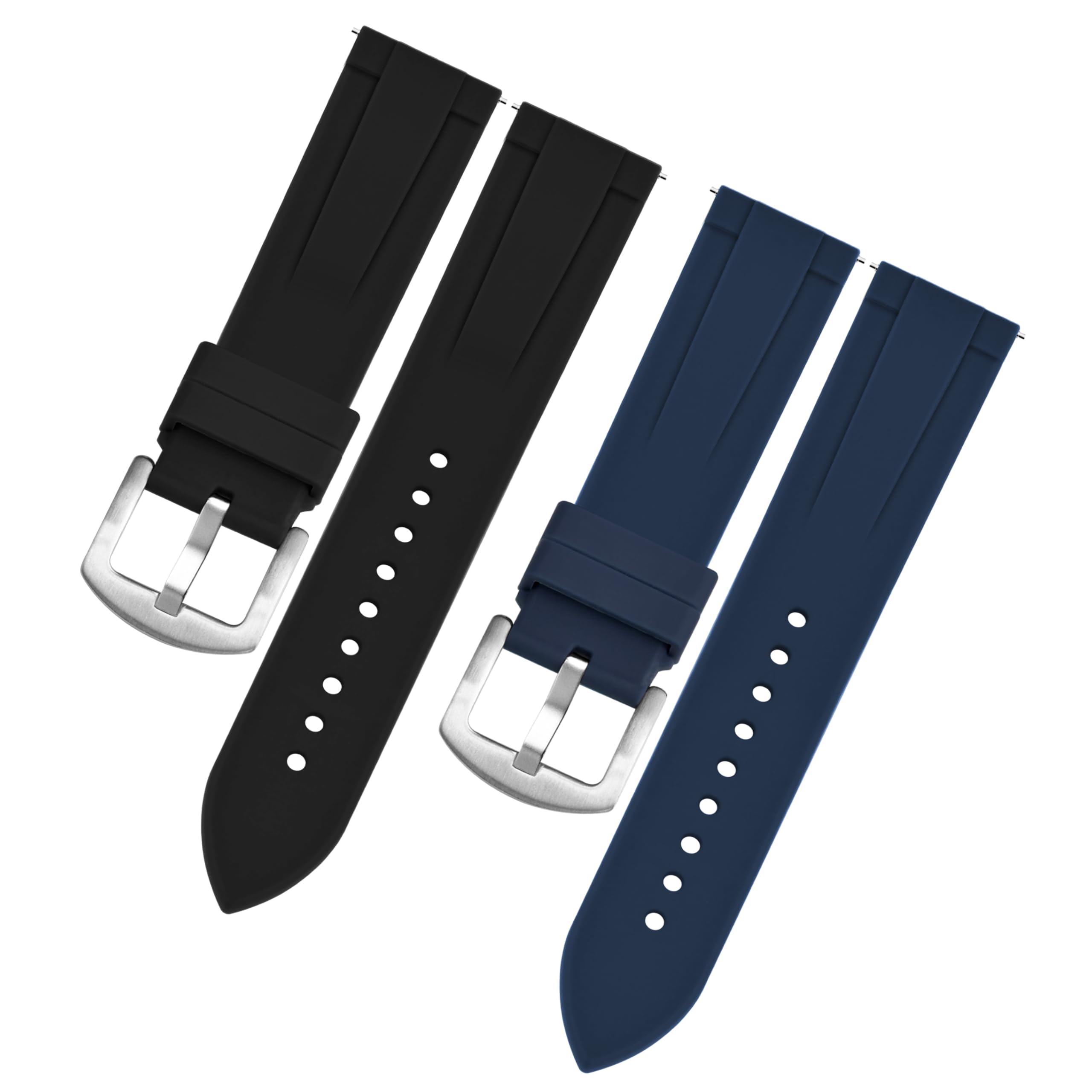 TIMEWEAR 22 Mm Silicone Strap With Quick Release Pin Sidebar, Compatible With Analog Watches And Smart Watches With Lug Width 22Mm Pack Of 2, Multi-Colour (B0DCTSZBGR) Amazon Price History, Amazon Price Tracker
