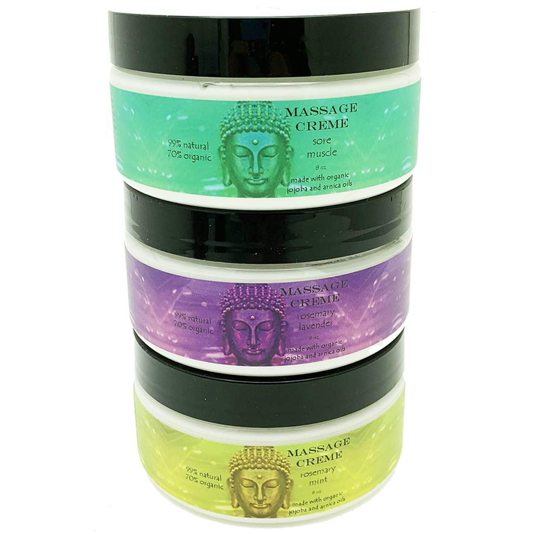 Sore Muscle 8 oz Buddhalicious Massage Creme