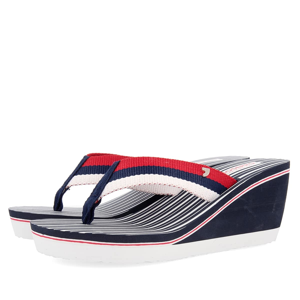 GIOSEPPO Women's 48666 Platform Sandals, Blue (Marino 000), 4 UK (37 EU)