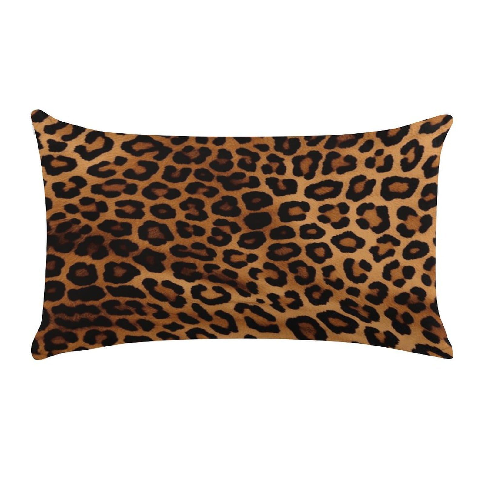 Cool Cheetah Leopard Pillow Cover Super Soft Pillowcase Luxury Cozy Fuzzy Velvet Pillow Shams Breathable Standard Pillow Cases with Zipper Wrinkle-Free Pillow Cover 12 "×20 "
