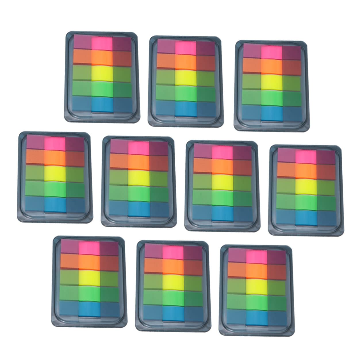 ARTIBETTER 3 Sätze Teiliges Bunte Index Label Sticker Selbstklebende Notizblätter Fluoreszierende Haftnotizen Für Büro Und Schule Wiederverwendbare Page Markers Für Dokumente Und 10 Stück * 3