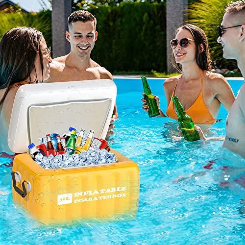 30L Inflatable Cooler For Parties Keep Your Drinks Cold And Refreshing With Lifxize Inflatable Ice Serving Bar Perfect For Outdoor Activities And Traveling #TOP5