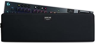 Adore June Keeb Pro Protective Case Compatible with Logitech G915 Lightspeed, Practical fabric bag to carry your keyboard, Black