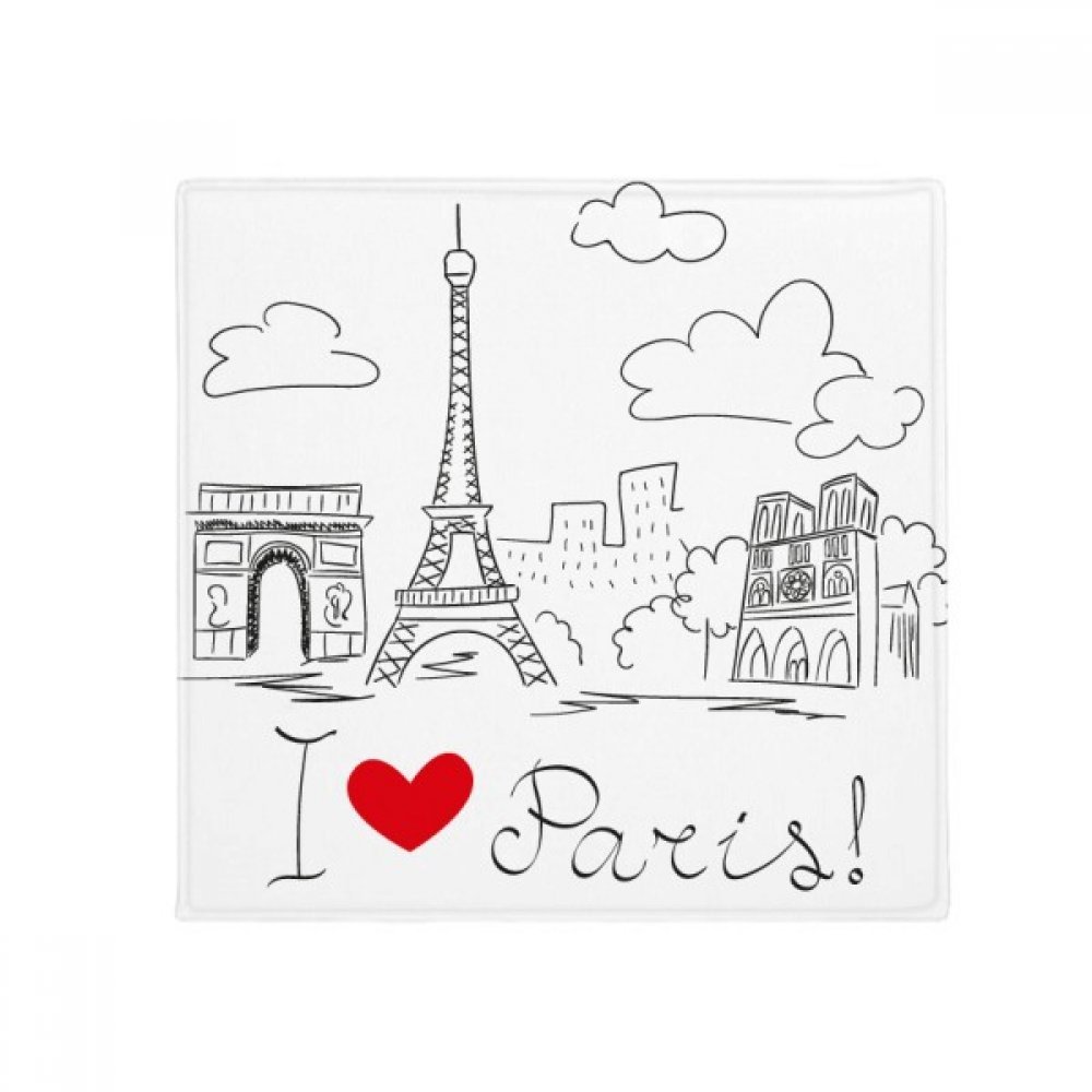 Tapis de cuisine Tour Eiffel antidérapant coloré 60cm idéal pour entrée et salon