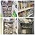 lonpute 16Lx12Wx6H inch Wider Freezer Organizer Baskets Container, Refrigerator Metal Wire Storage Bins with Handles for Kitchen, Pantry, Cabinet, Closets - Pearl White?6 Packs