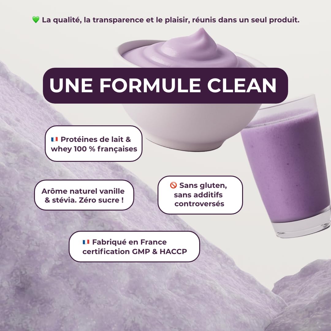 INOLAB Protéine Minceur 360 | Pure Whey Isolate + Morosil + Magnésium B6 + Chrome +Acérola | Musculation + perte de poids + Énergie | 15 encas vanille gourmand