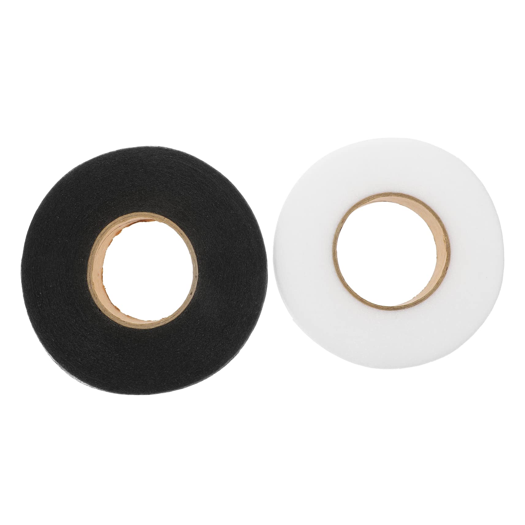 Tofficu 10rollos Cinta Adhesiva Doblada Doble Cara Para Ropa y Manualidades Para Dobladillos y Proyectos De Tela Sin Coser Resistente y Fácil De Usar