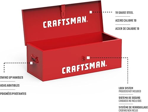 Miniatura 9 de Caja utilitaria Craftsman de 30" en rojo