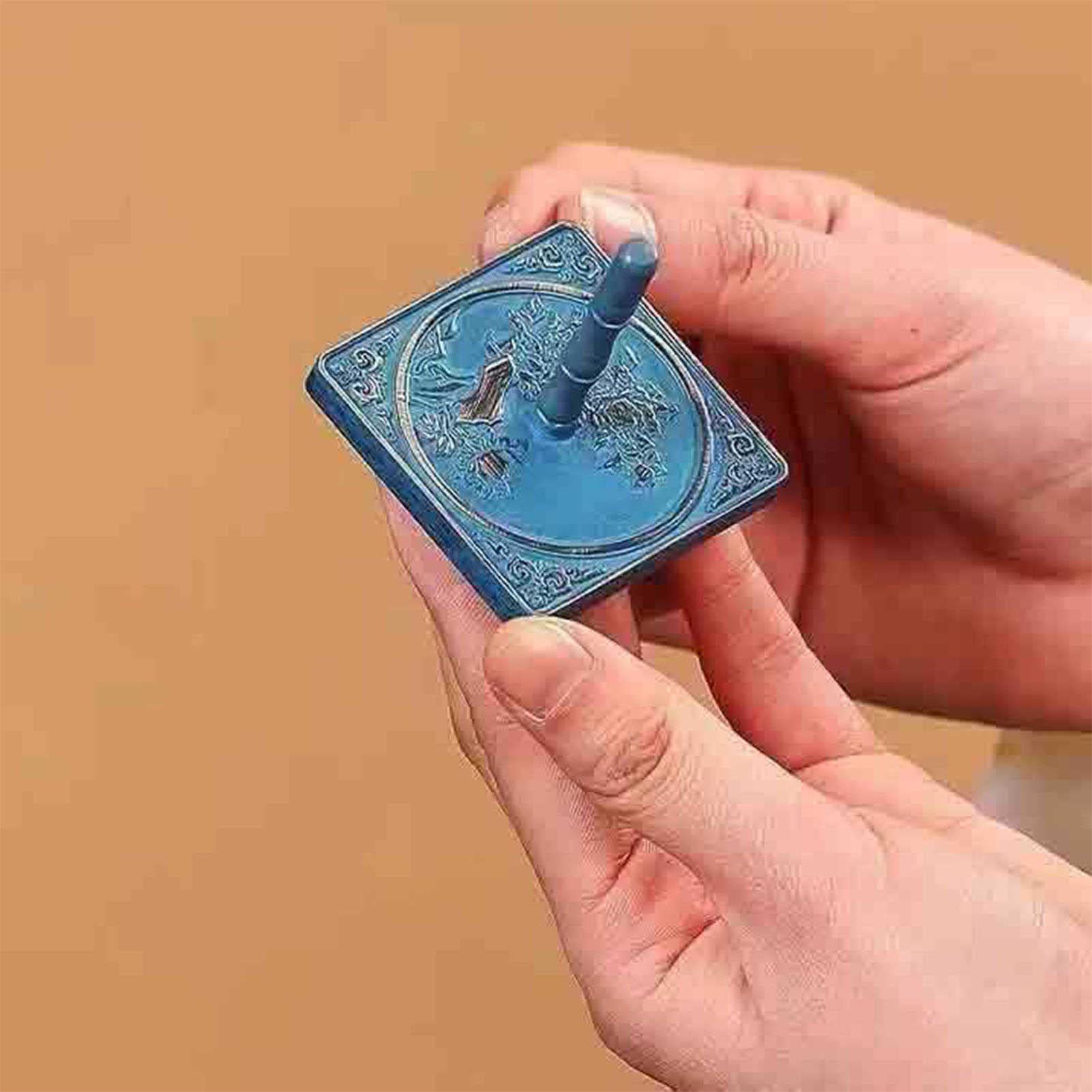 Herramienta de Kit de Quemador de Incienso de Cobre, Juego de Herramientas de Incienso de latón para Yoga en el hogar, para meditación de Yoga en el hogar,moldes de Cono de Incienso.(9 Piezas/Juego)