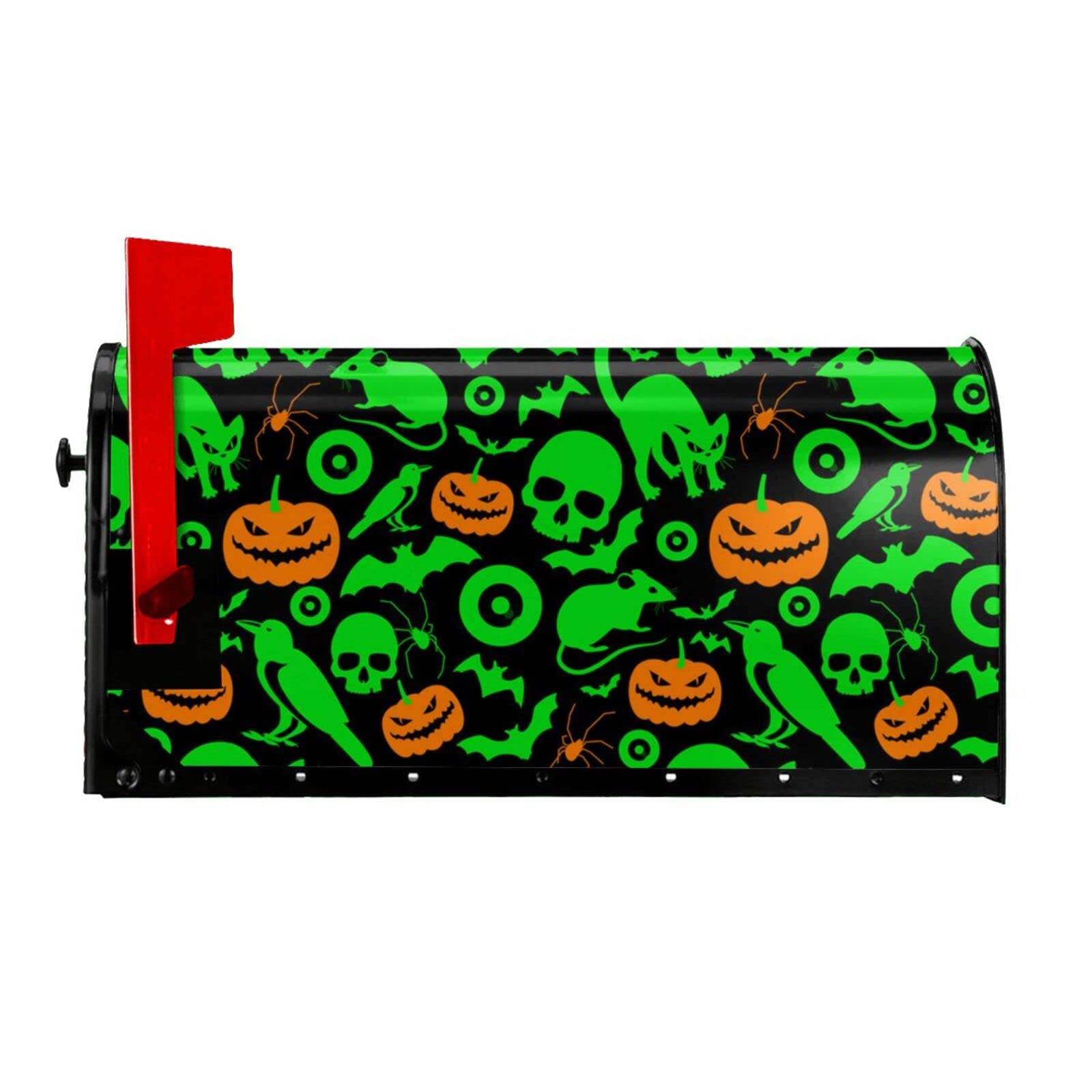 Couverture de boîte aux lettres Halloween magnétique et étanche 53x45cm