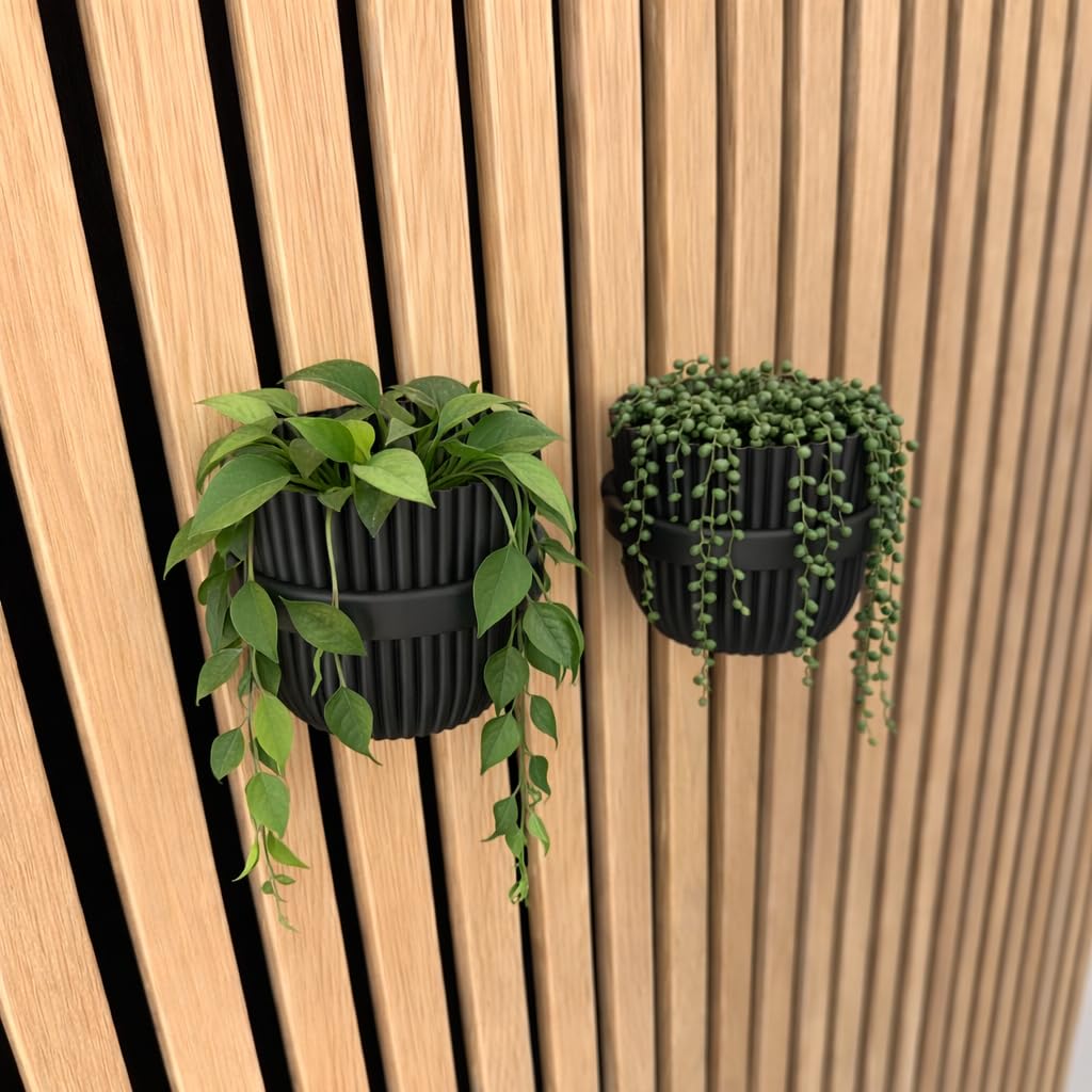 Vleugel Acoustic Panel 2 x Small Rings + 2 x Small Pot