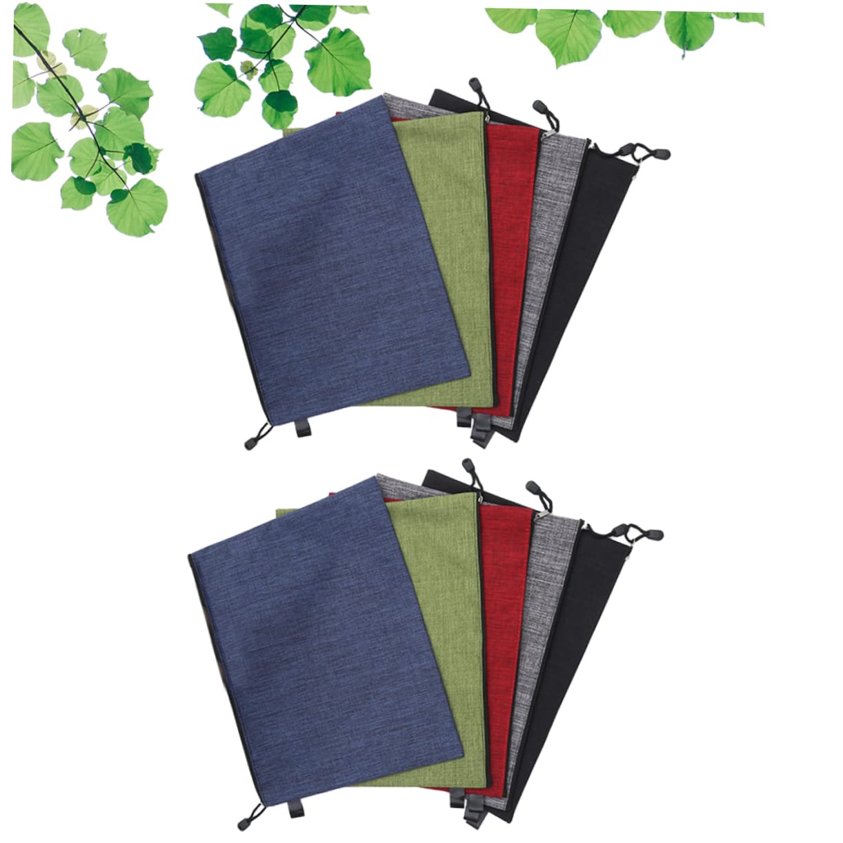 DOITOOL 10piezas Bolsa Organizadora Portátil Para Papelería Material Escolar y Oficina