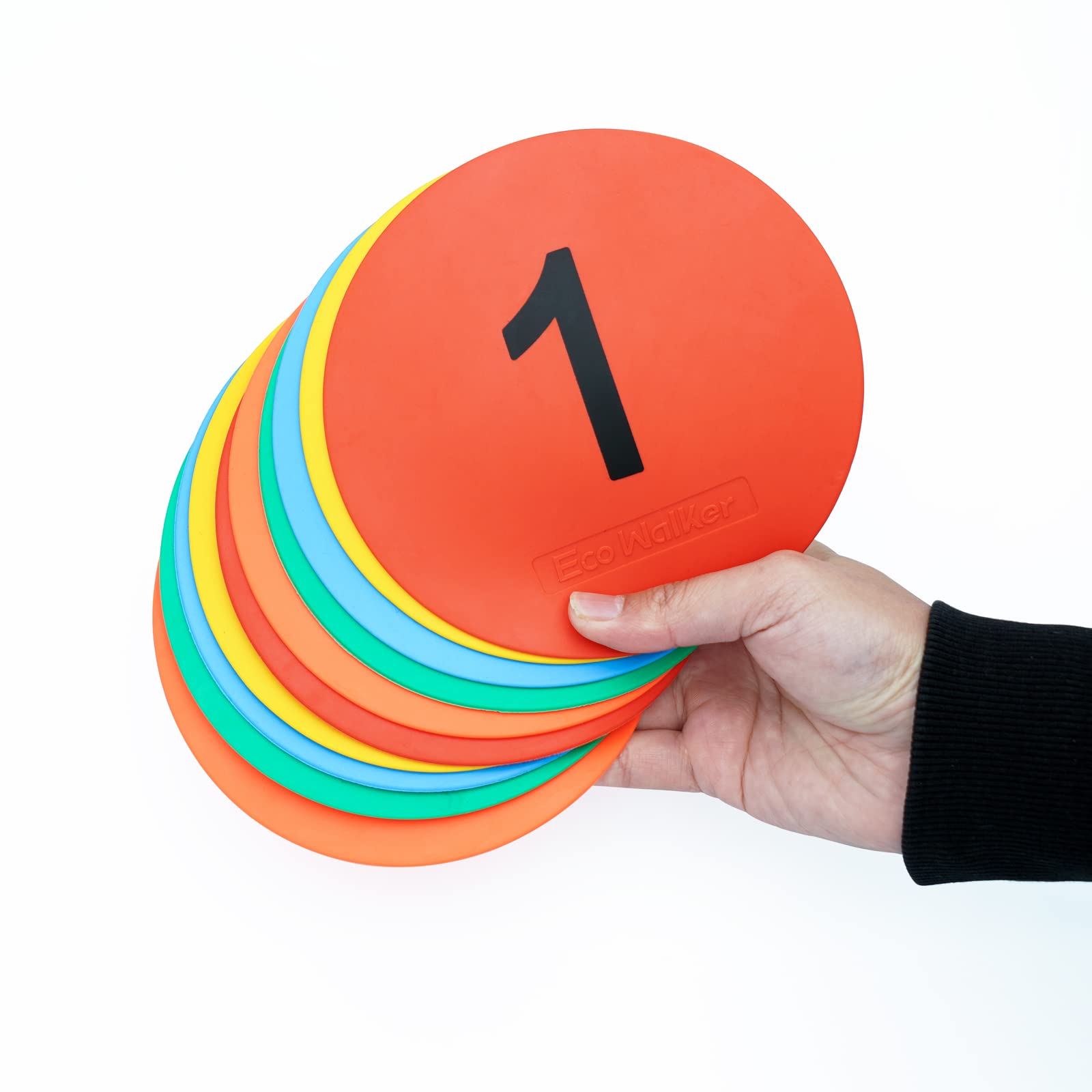 Coni piatti Spot Marcatori Calcio Pallacanestro Sport Speed Agility Training (Set di 10)