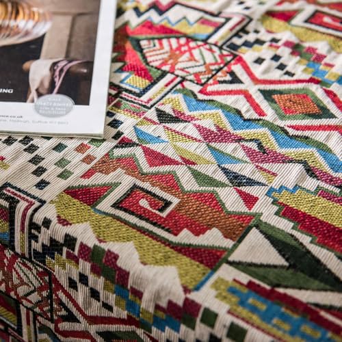 Nappe de table bohème rustique pour sublimer vos repas de famille sur table basse - 5