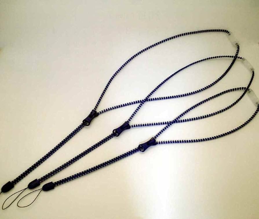 Amazon.co.jp: [YKK] ファスナーネックストラップ ネイビー