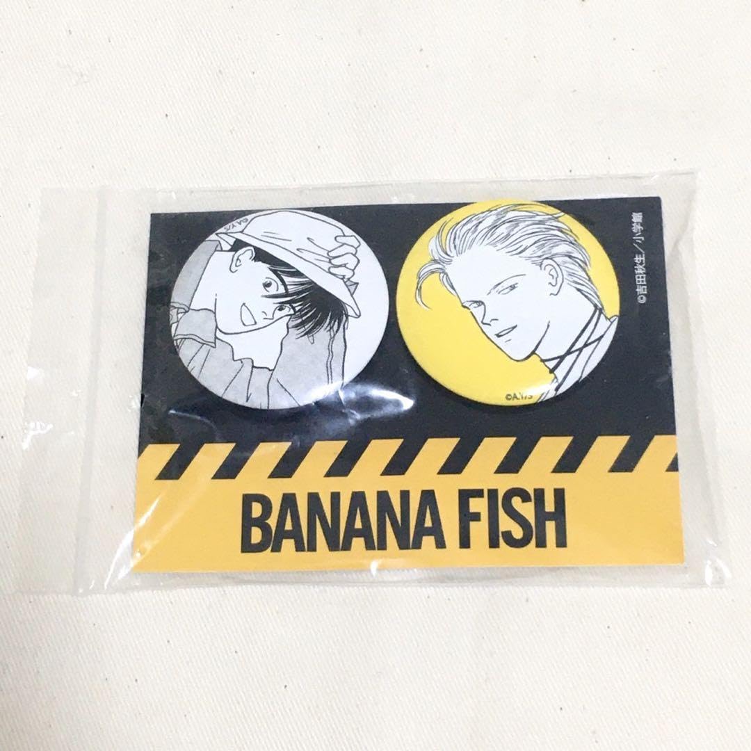 BANANAFISH 缶バッジ アベイル コラボ アッシュ BANANA FISH アベイル